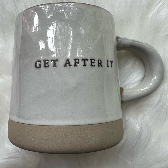 Hearth & Hand with Magnolia “Get After It” Stoneware Mug 14oz - Picture 5 of 6